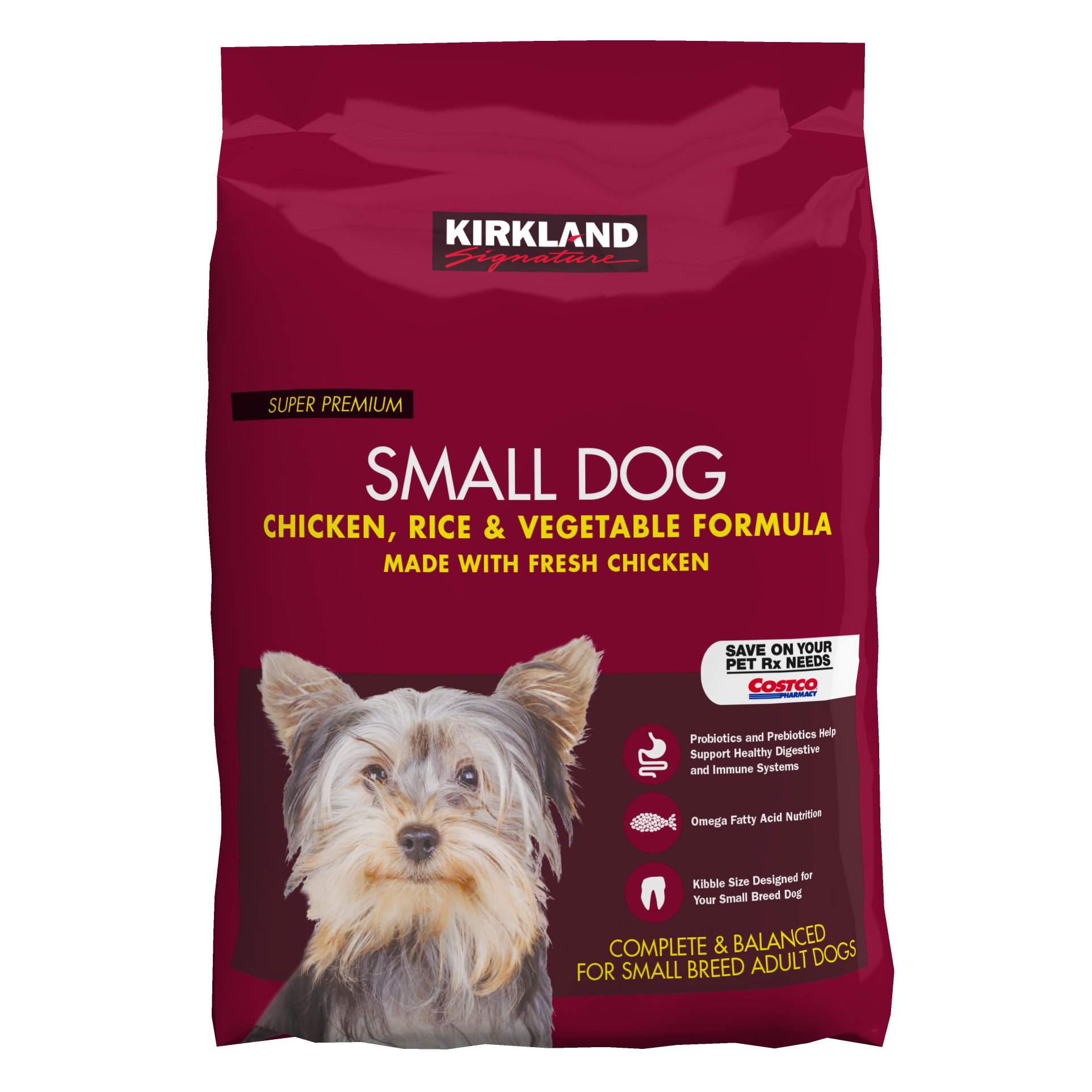 Kirkland Signature Small Formula Chicken & Vegetable Dog Food 20 lb