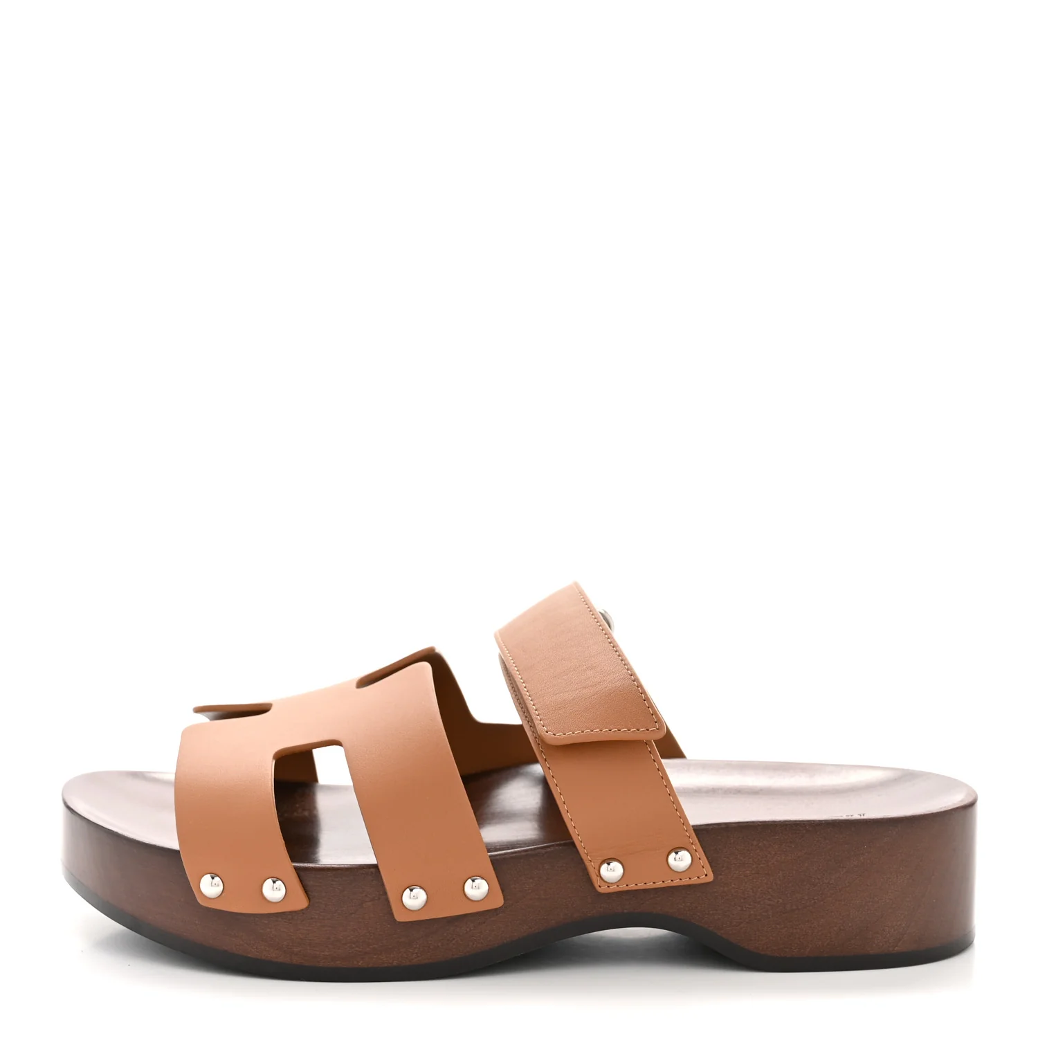 Calfskin Womens Kos Clog 39 Naturel