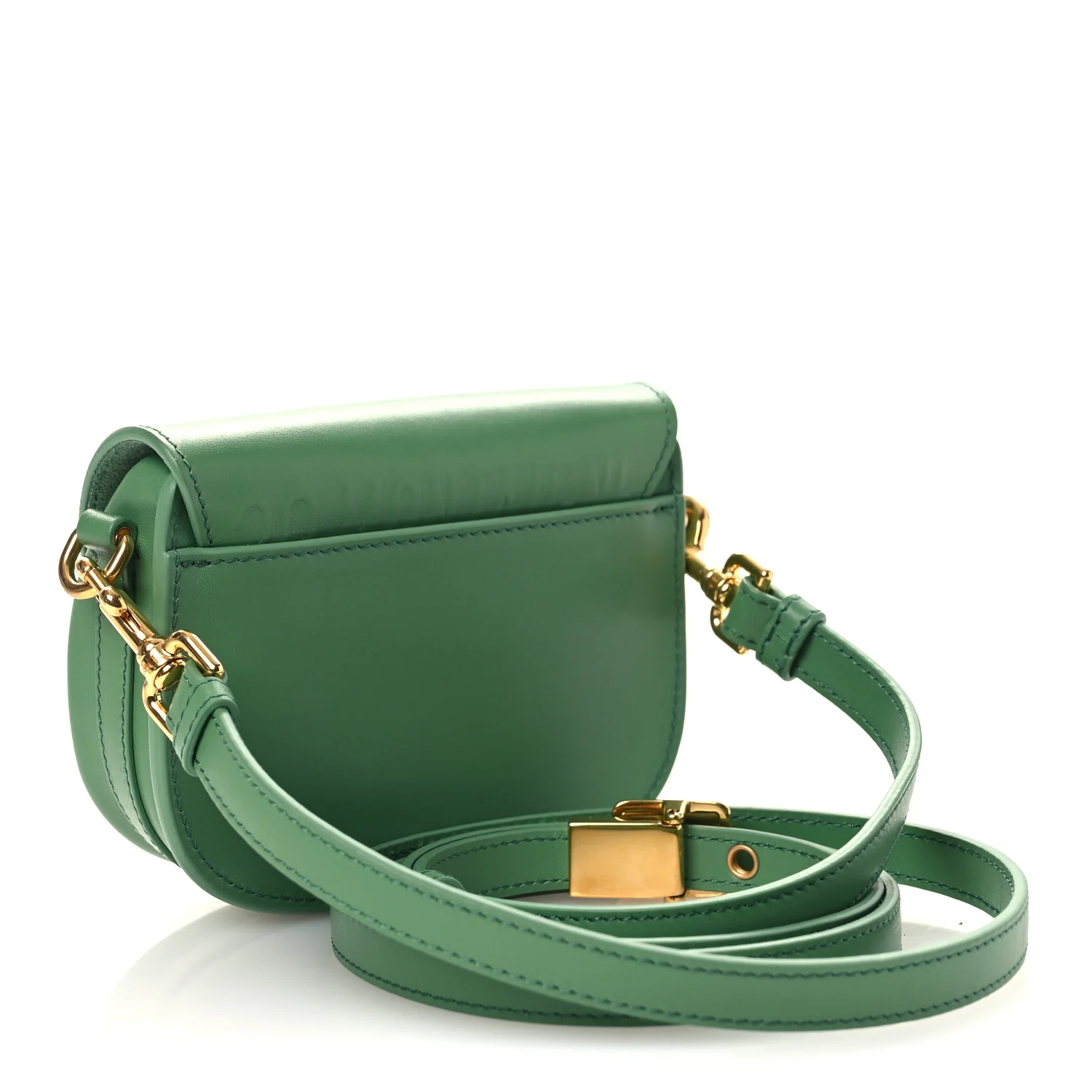 Box Calfskin Micro Bobby Bag Sage Green