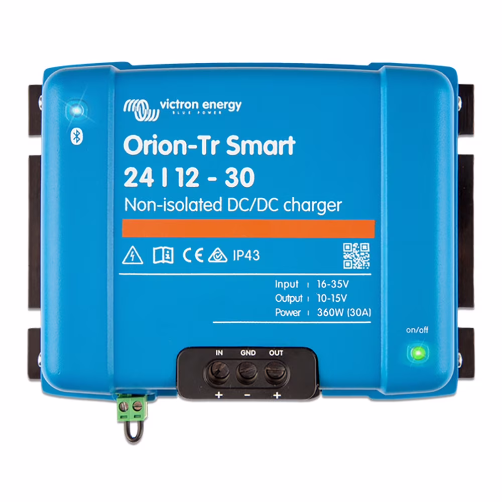 Orion-TR Smart 24/12-30 30A (360W) Non-Isolated DC-DC Charger or Power Supply