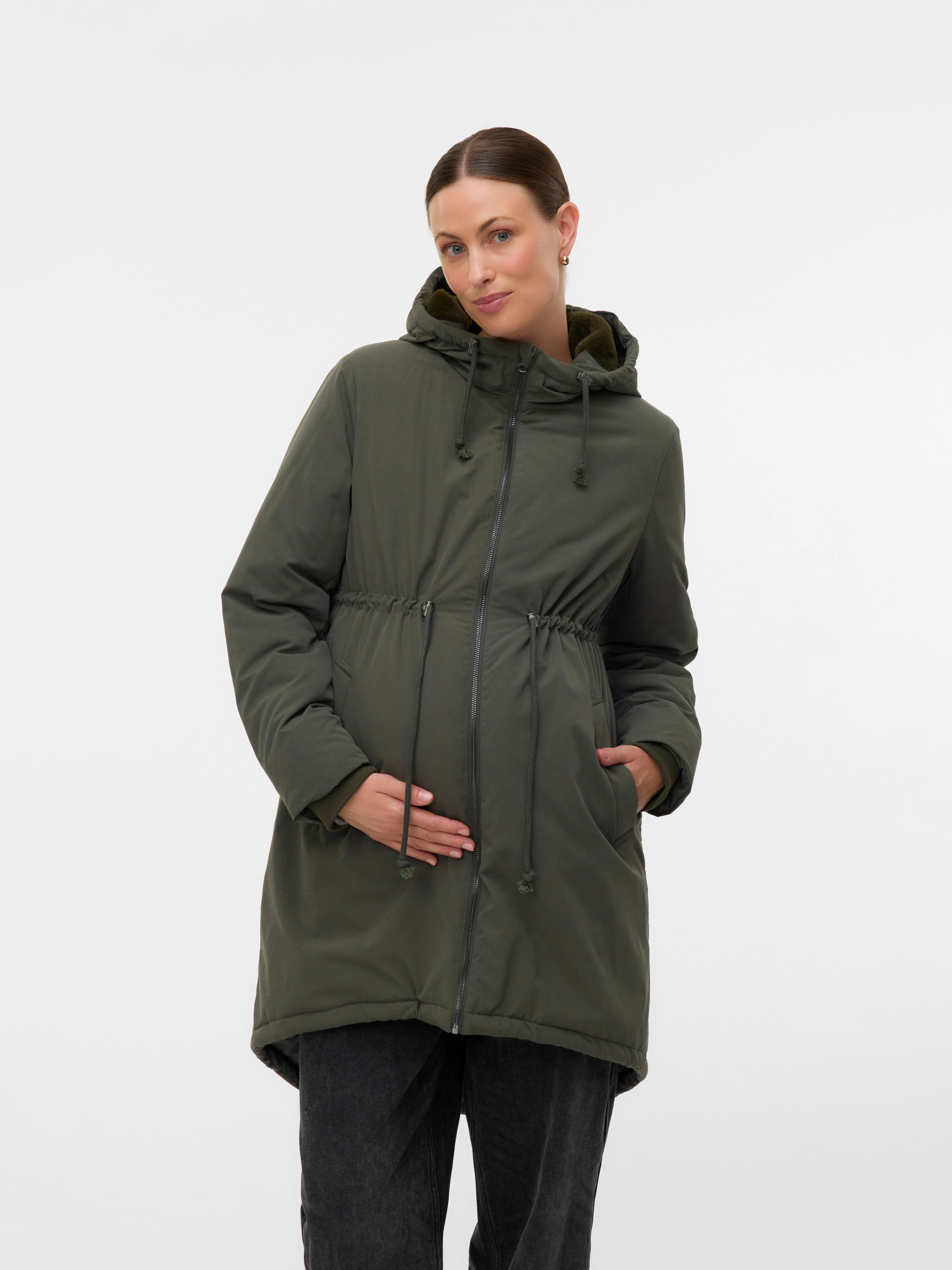 VERO MODA® Hood with faux fur lining Coat