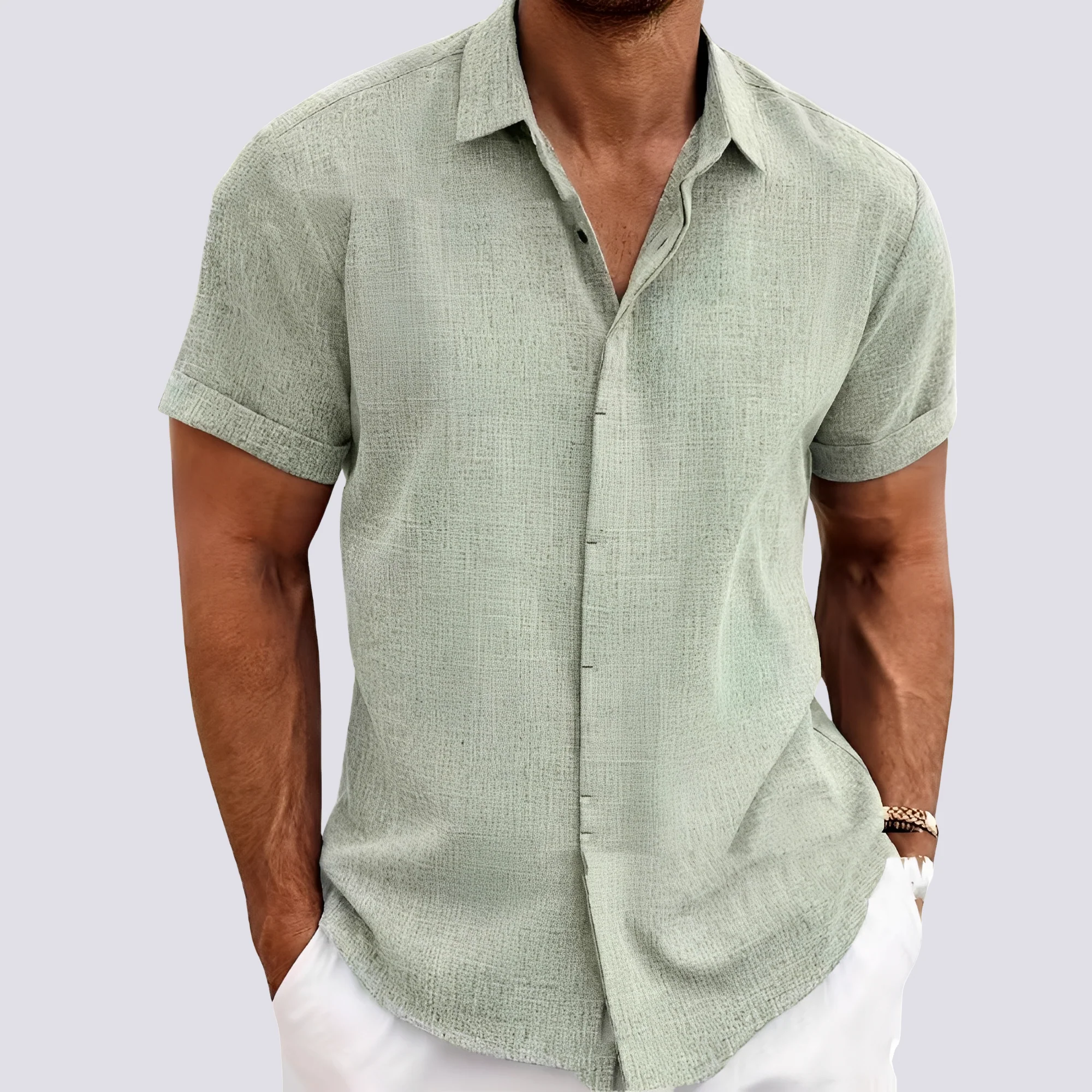 Jamie – Chemise pour homme – décontractée et confortable