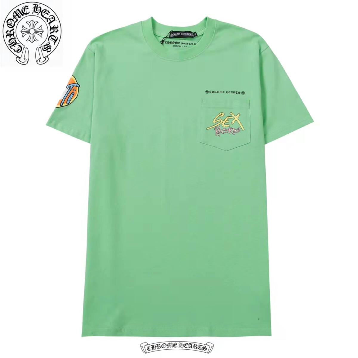 【CHROME HEARTS】（クロムハーツ）男女兼用、ご好評に付き再入荷！Tシャツ