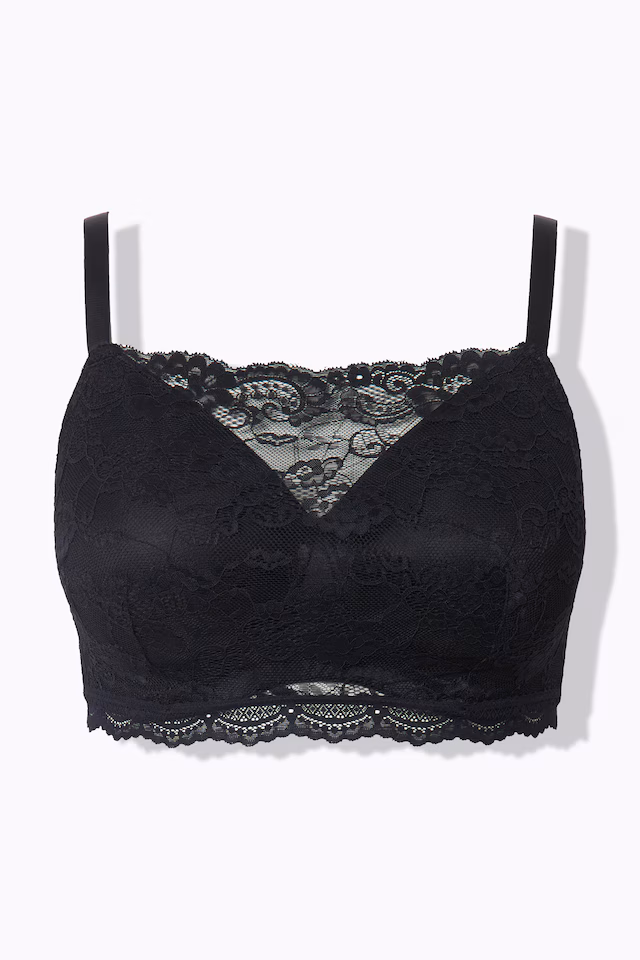 Lace Panel Bralette