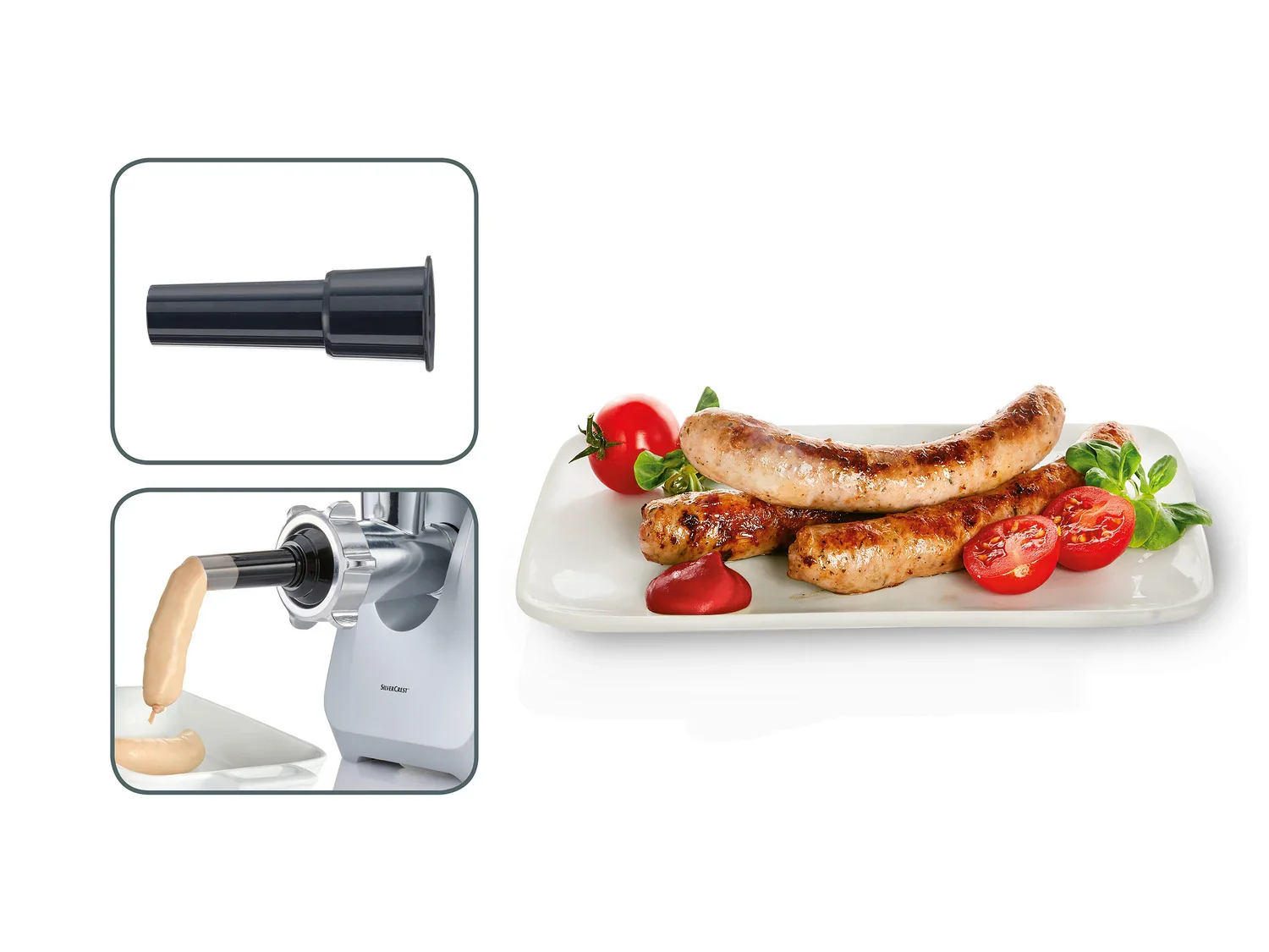 SILVERCREST KITCHEN TOOLS Hachoir  viande lectrique SFW 800 A1, 800 W