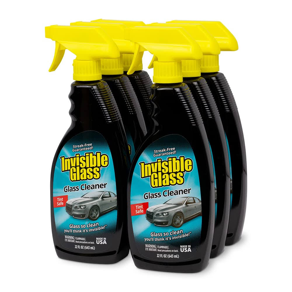 Invisible Glass Invisible Glass Glass Cleaner - 6 pack, 22 oz containers
