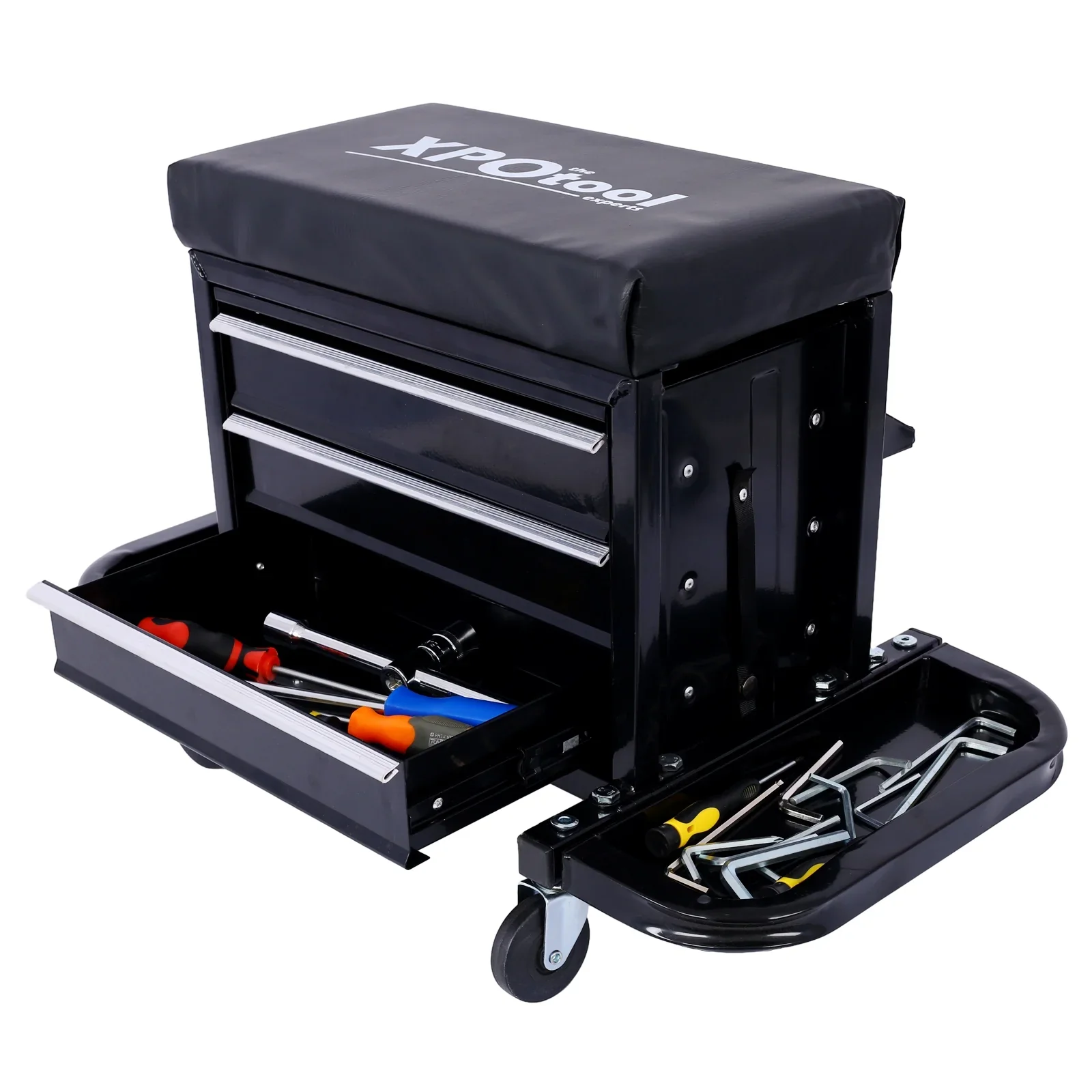 UBesGoo 350-Pound Capacity Garage Glider Rolling Tool Chest Seat