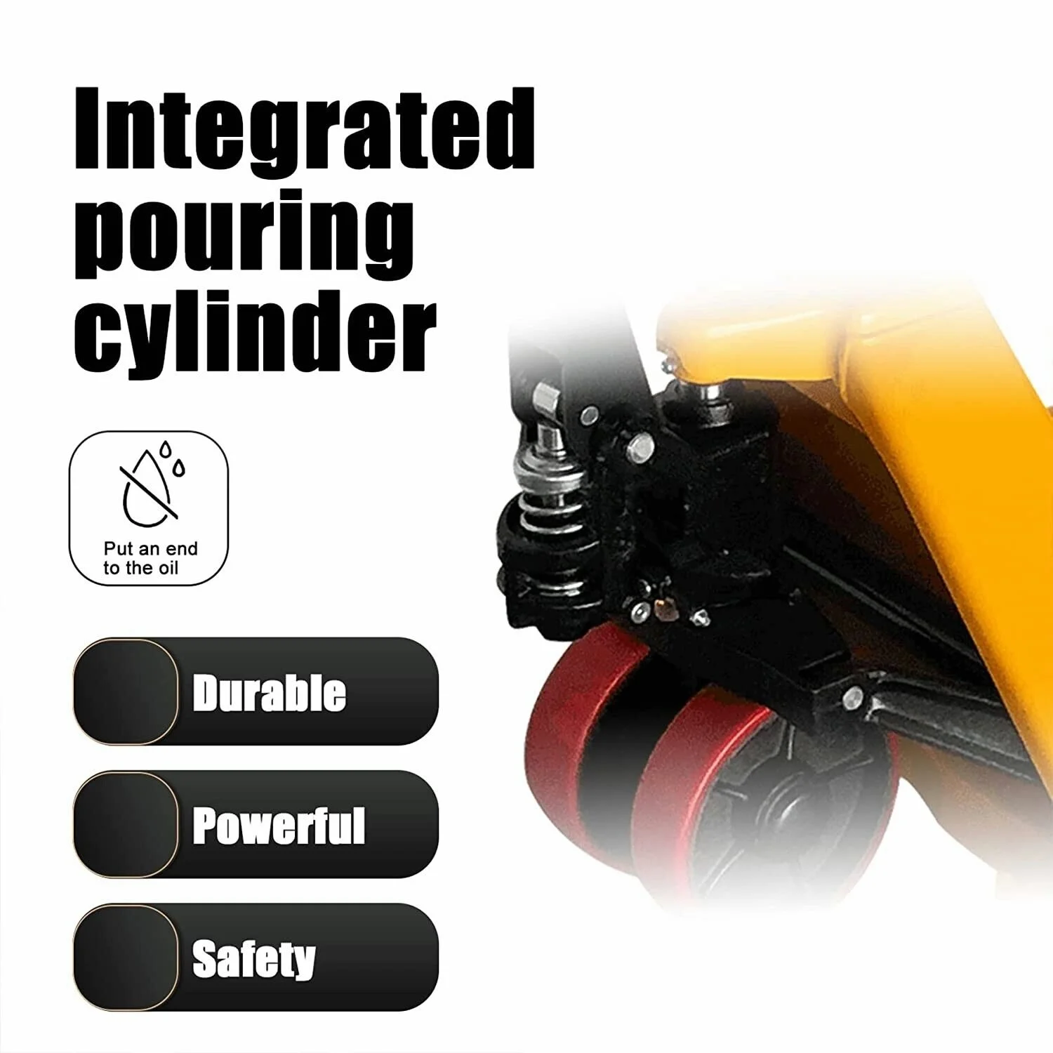 APOLLOLIFT Hydraulic Manual Pallet Jack Hand Pallet Truck 48
