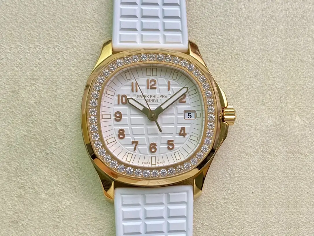 Patek Philippe Aquanaut 5067A Quartz Movement PPF Factory Diamond-Set Bezel