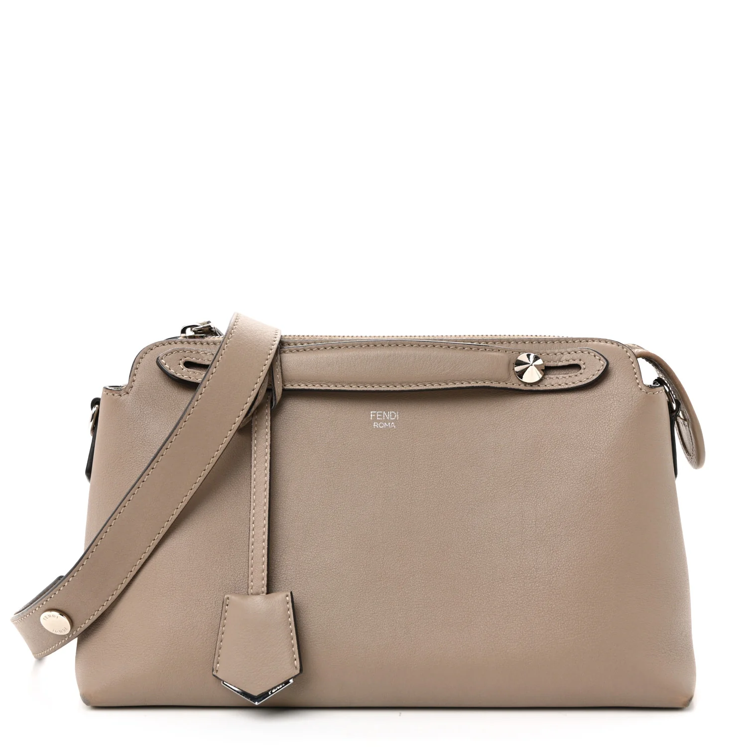 Vitello Dolce Medium By The Way Boston Bag Tortora