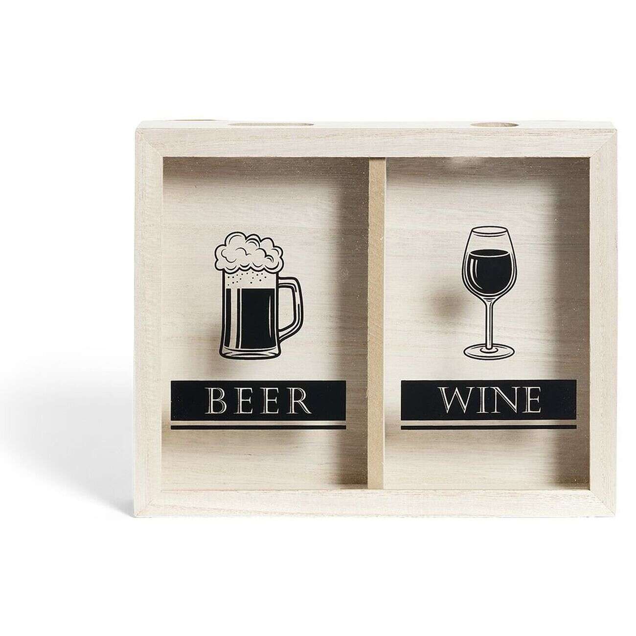 Boîte à bouchons et capsules 25x4xH20cm