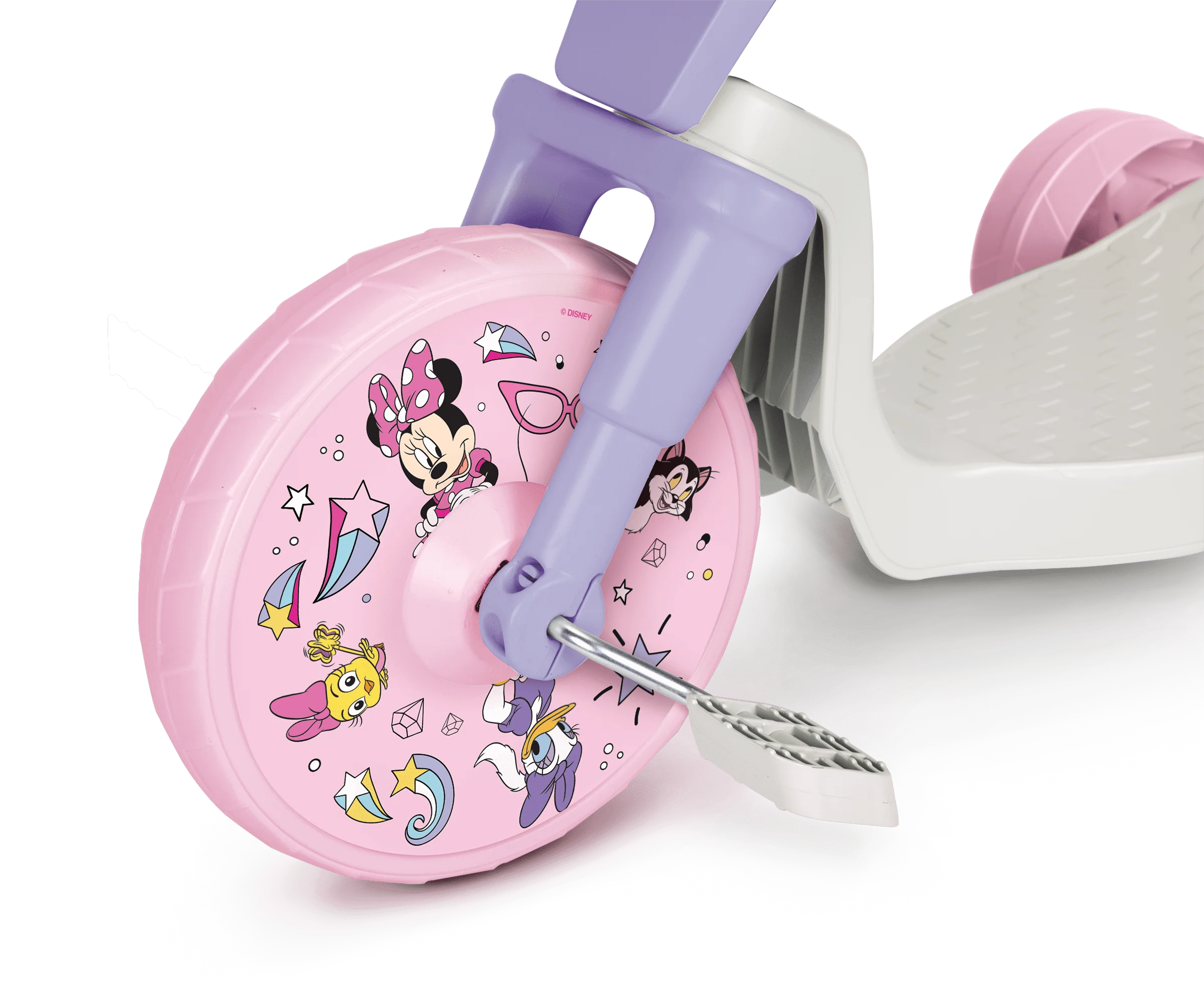 Minnie Mouse 10 inch Flywheel Tricycle Ride on with Lights and Sound Effects Image 4