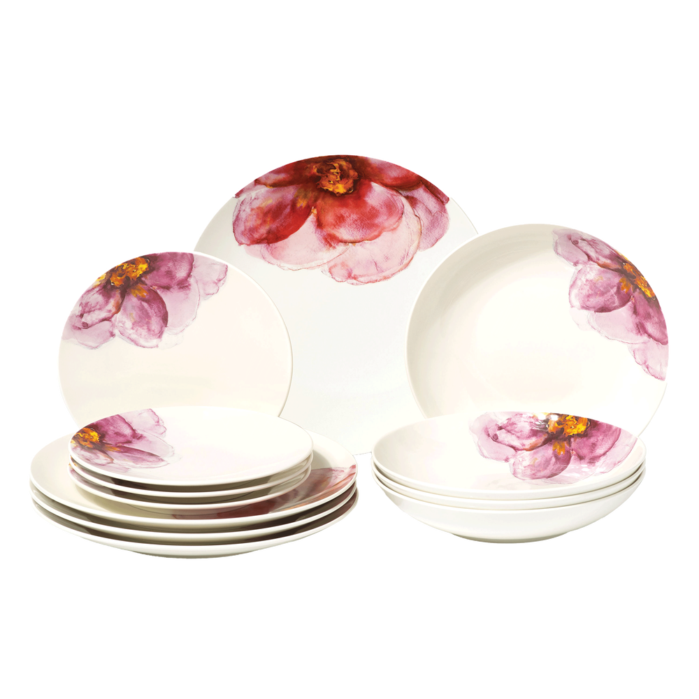 Rose Garden Dinnerware set - Multi-colored