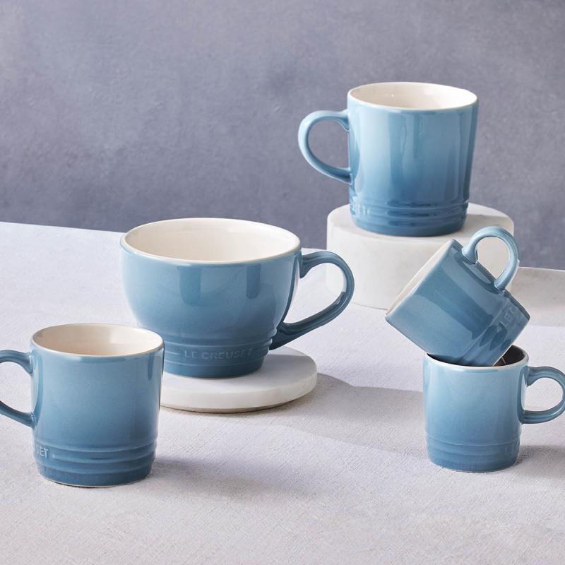Jumbo kaffekopp 40 cl Chambray