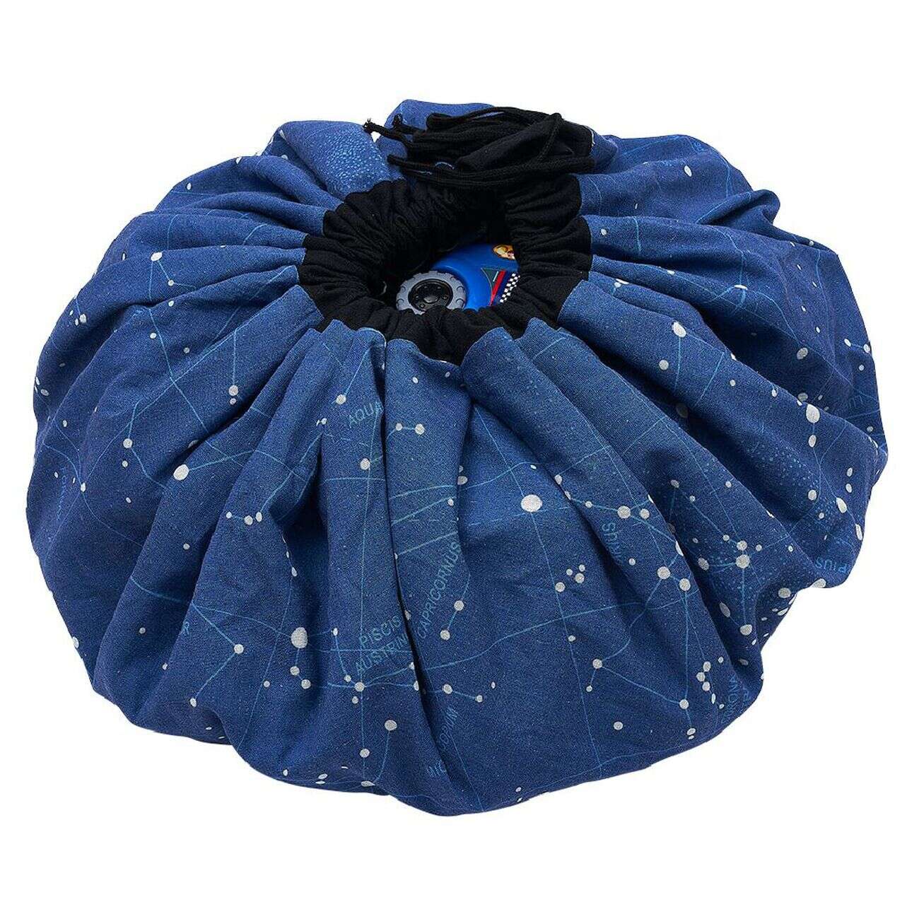 Tapis enfant 2 en 1 : tapis de jeu double face et sac de rangement