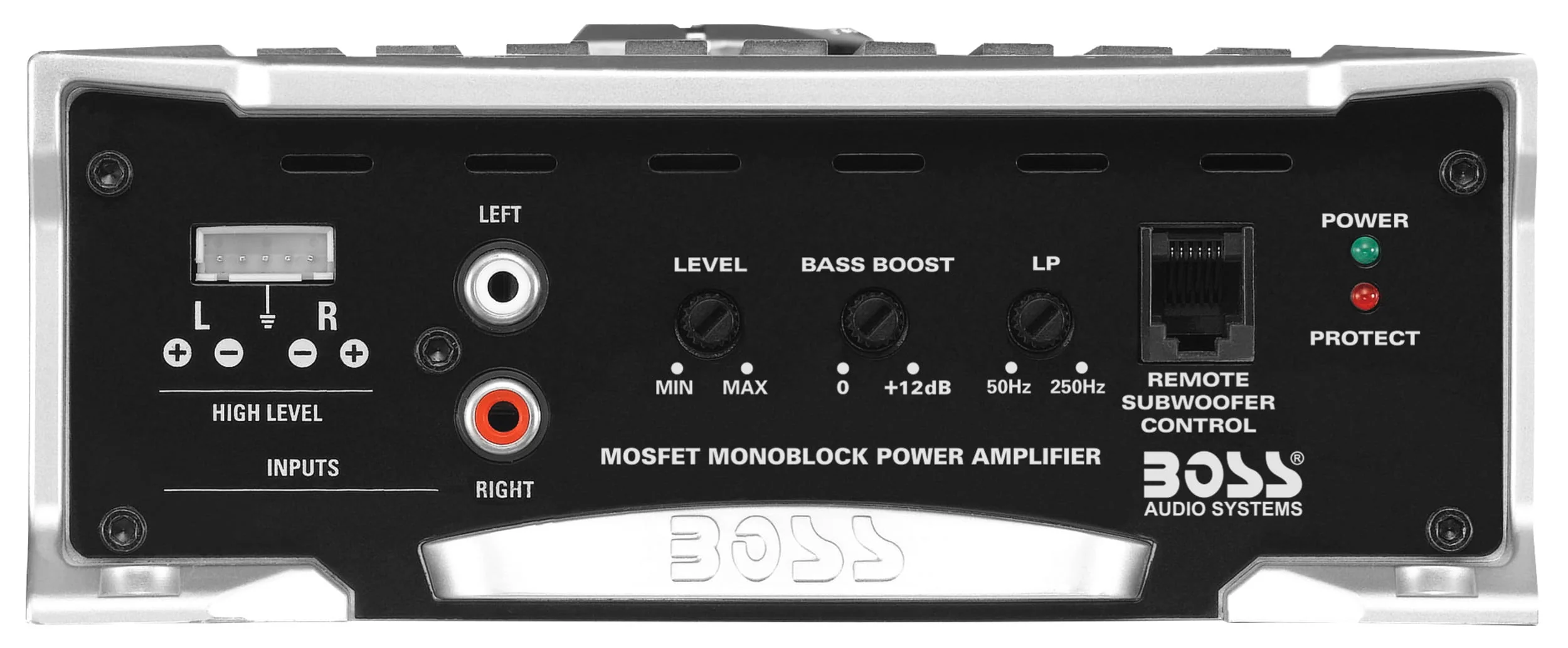 AR2000M Armor Series Car Amplifier 2000 High Output, Monoblock, Class A/B, 2/4 Ohm Stable, High/Low Level Inputs, Low Pass Crossover, Mosfet Power Supply, Stereo Image 8