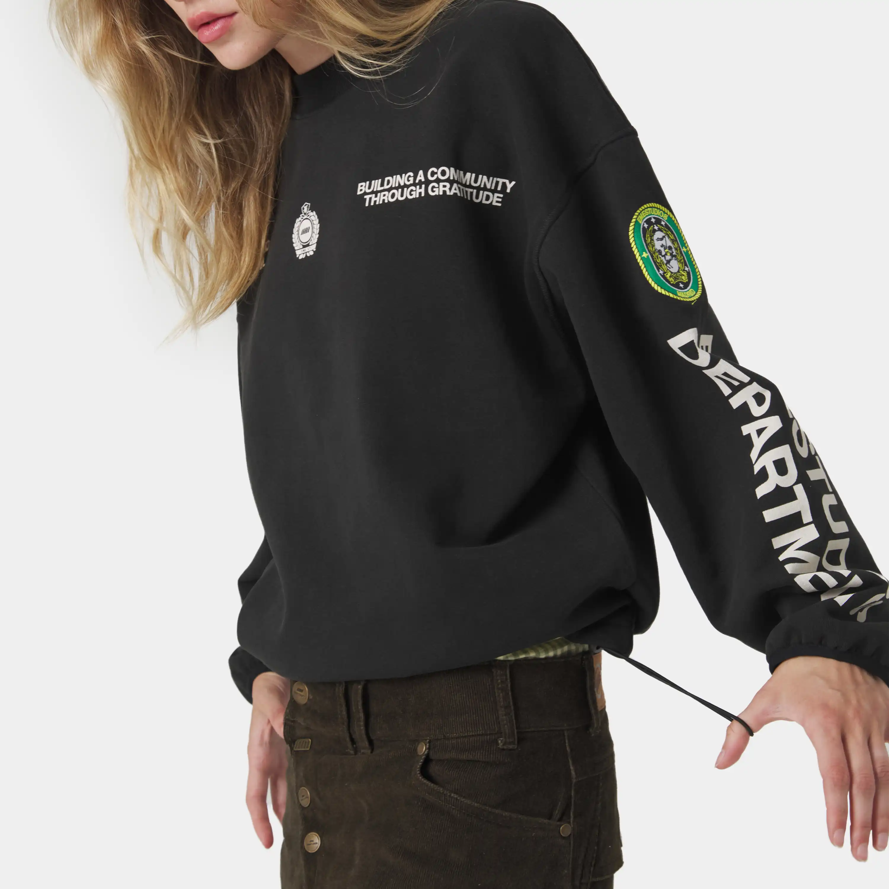 Building Shadow Oversized Crewneck