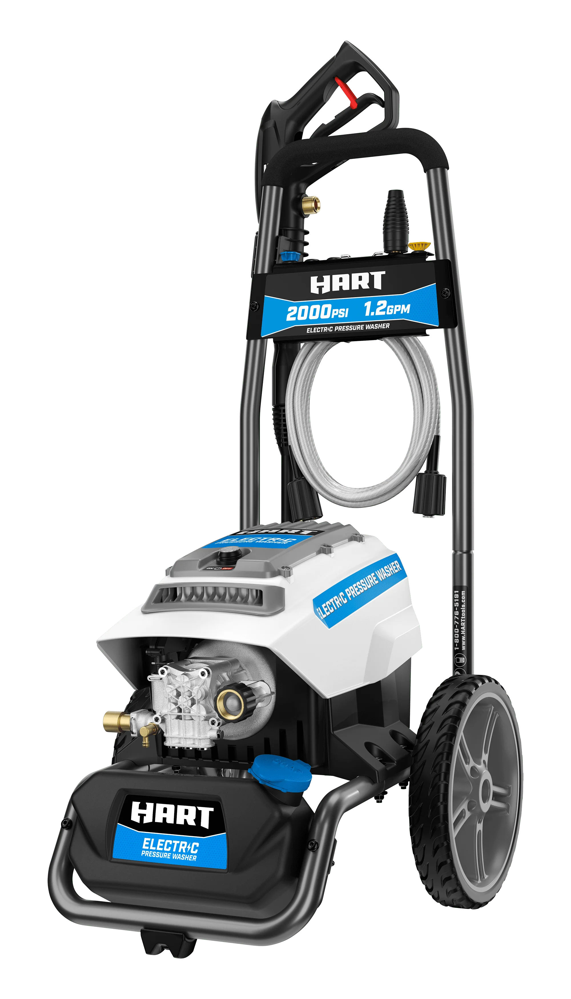 HART 2000PSI 1.2 GPM Electric Pressure Washer
