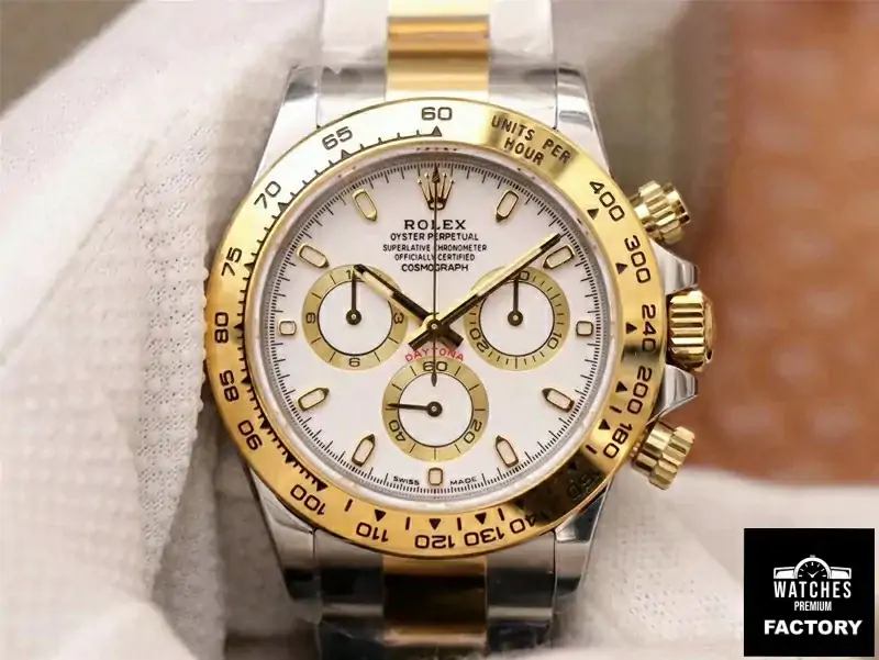 Rolex Daytona Cosmograph m116503-0001 Noob Factory White Dial