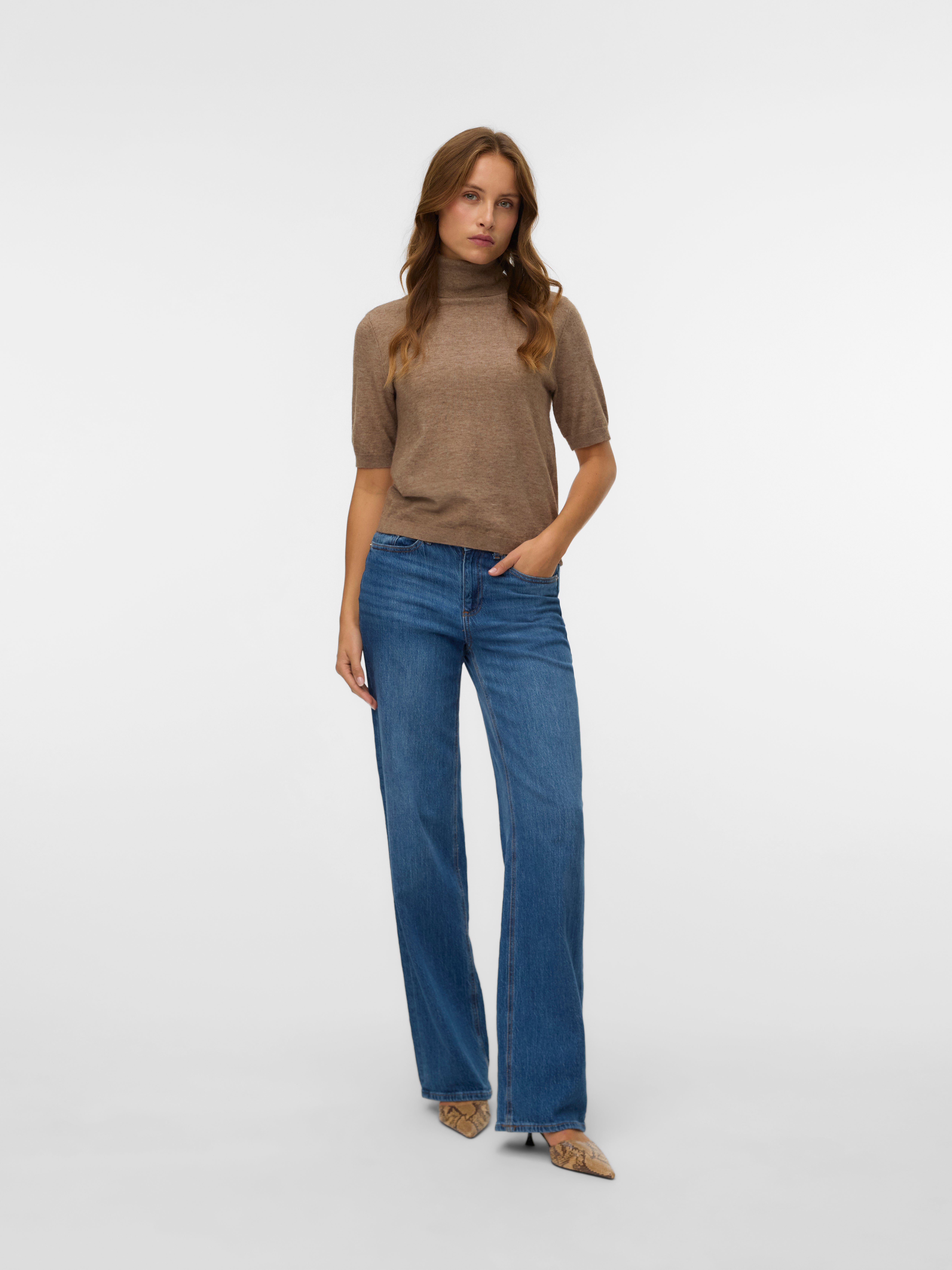 VERO MODA® VMMARINA Knitted pullover