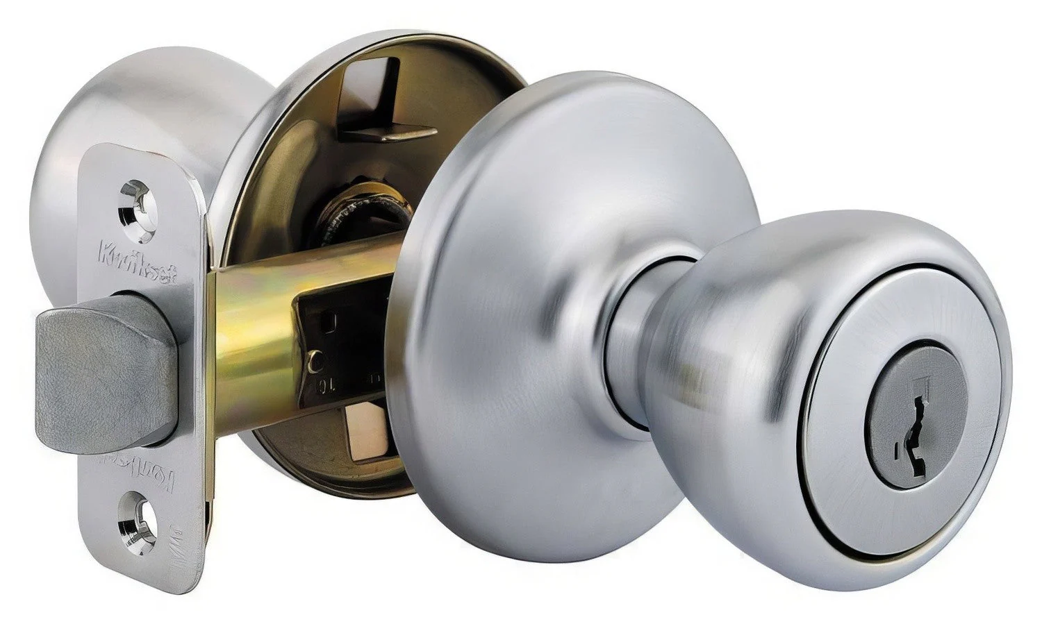 Kwikset 400T-S Tylo Single Cylinder Keyed Entry Knob - TA Screen Specialist, Inc.