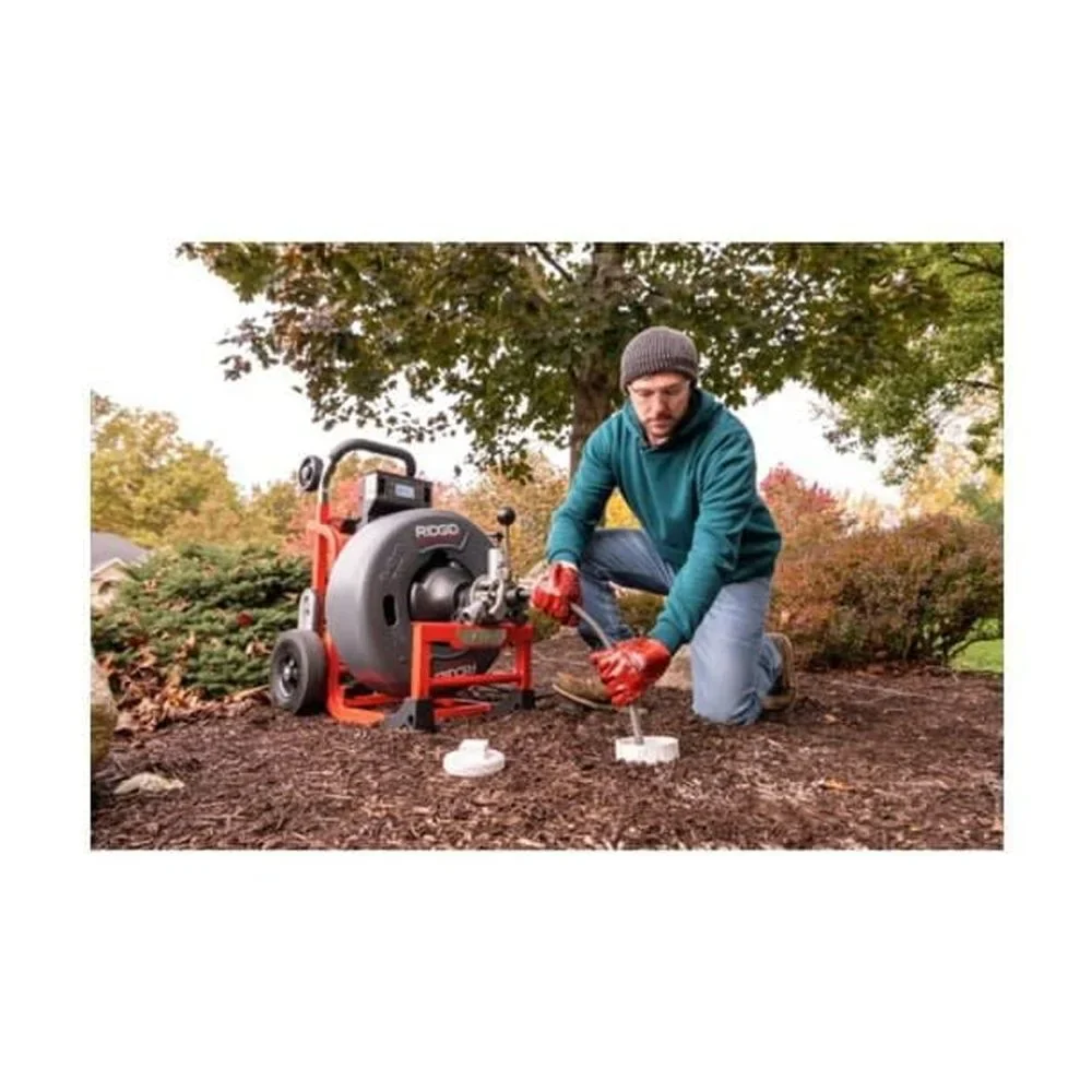 Ridgid K-4310 Fxp 5/8 In Drum Machine Kit With Two Fxp 8Ah Battery And Charger