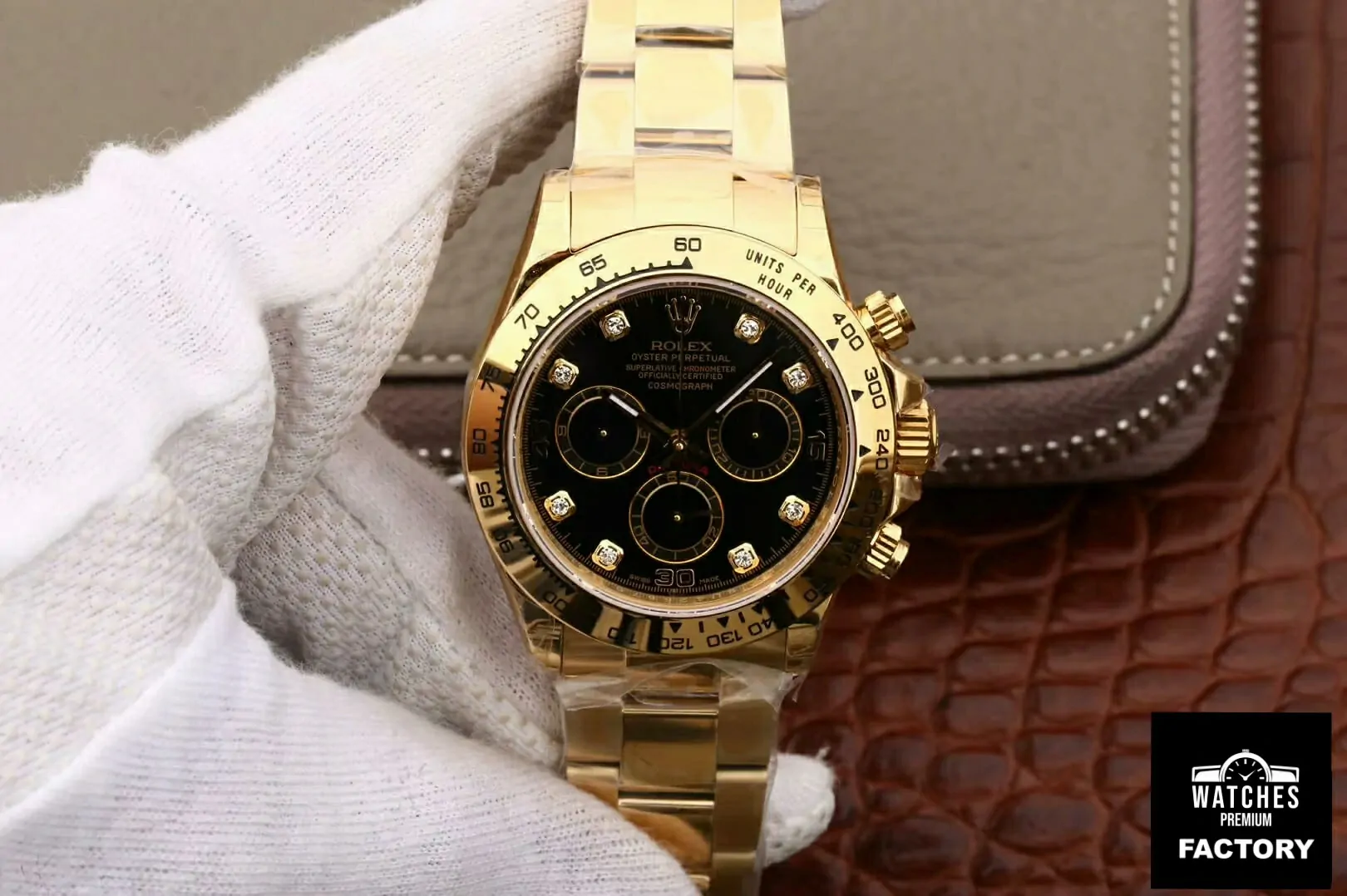 Rolex Daytona Cosmograph M116508-0008 JH Factory Stainless Steel Bezel