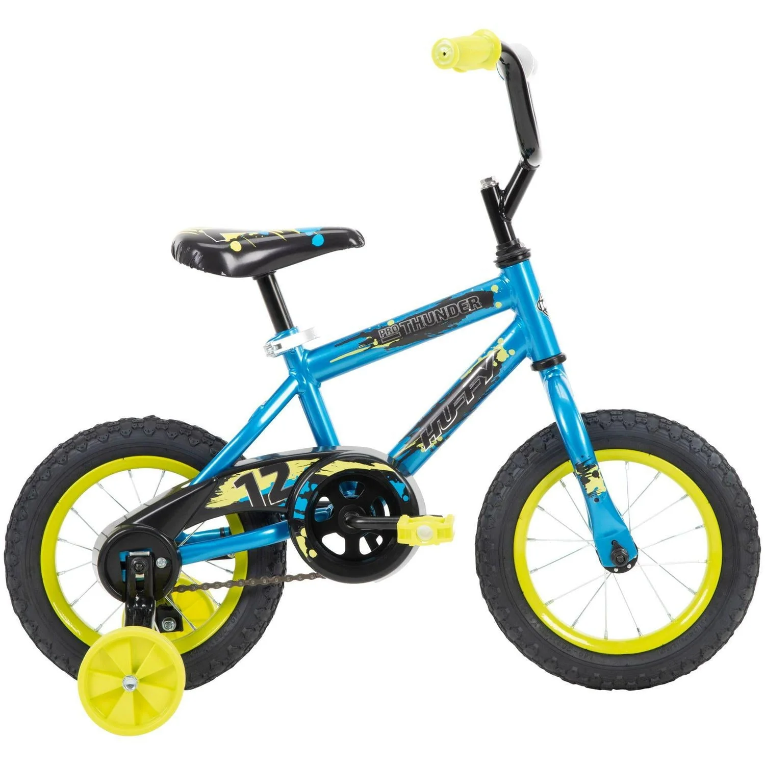 Huffy Boys' 12 In. Pro Thunder Bike, 1 Speed, Tropic Blue