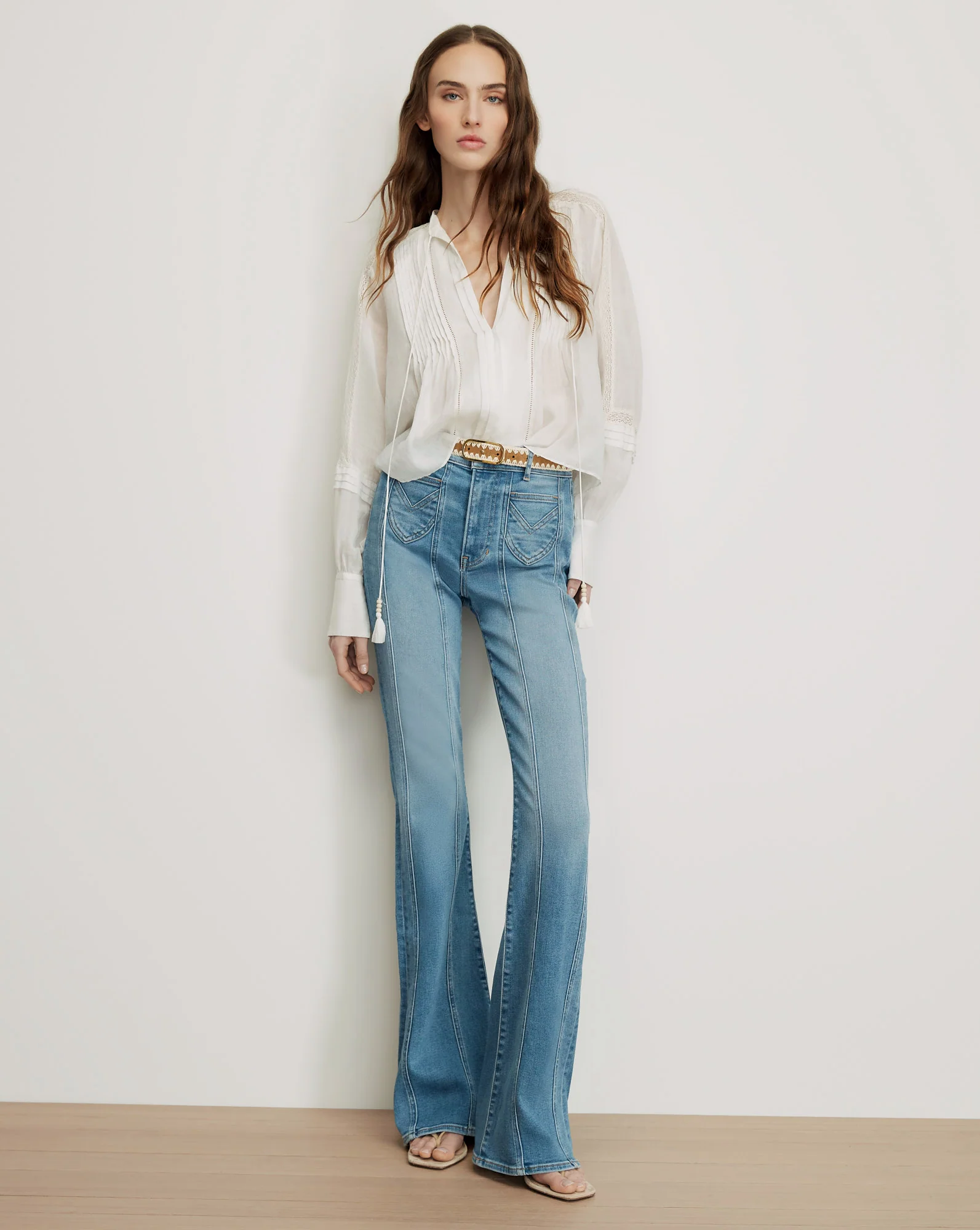 Beverly Skinny-Flare Jeans