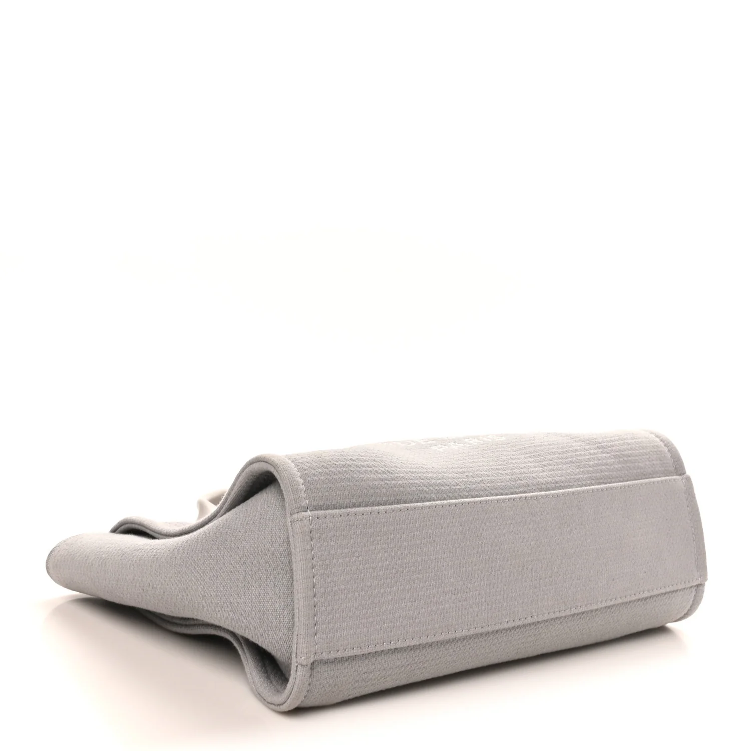 Mixed Fibers Small Deauville Tote Light Grey
