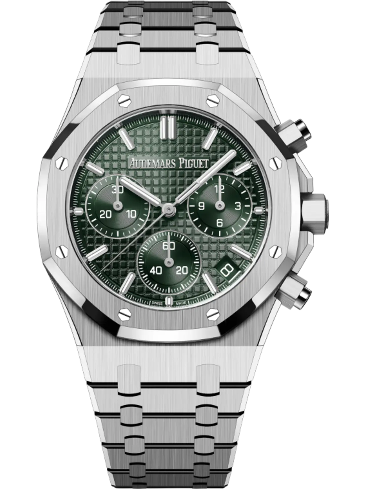 【Super Clone】Audemars Piguet ROYAL OAK Khaki Green Dial CHRONOGRAPH 41mm 26240ST.OO.1320ST.08