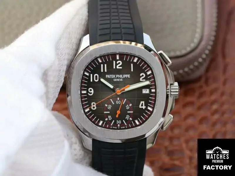 Patek Philippe Aquanaut Chronograph 5968A-001 Black Dial