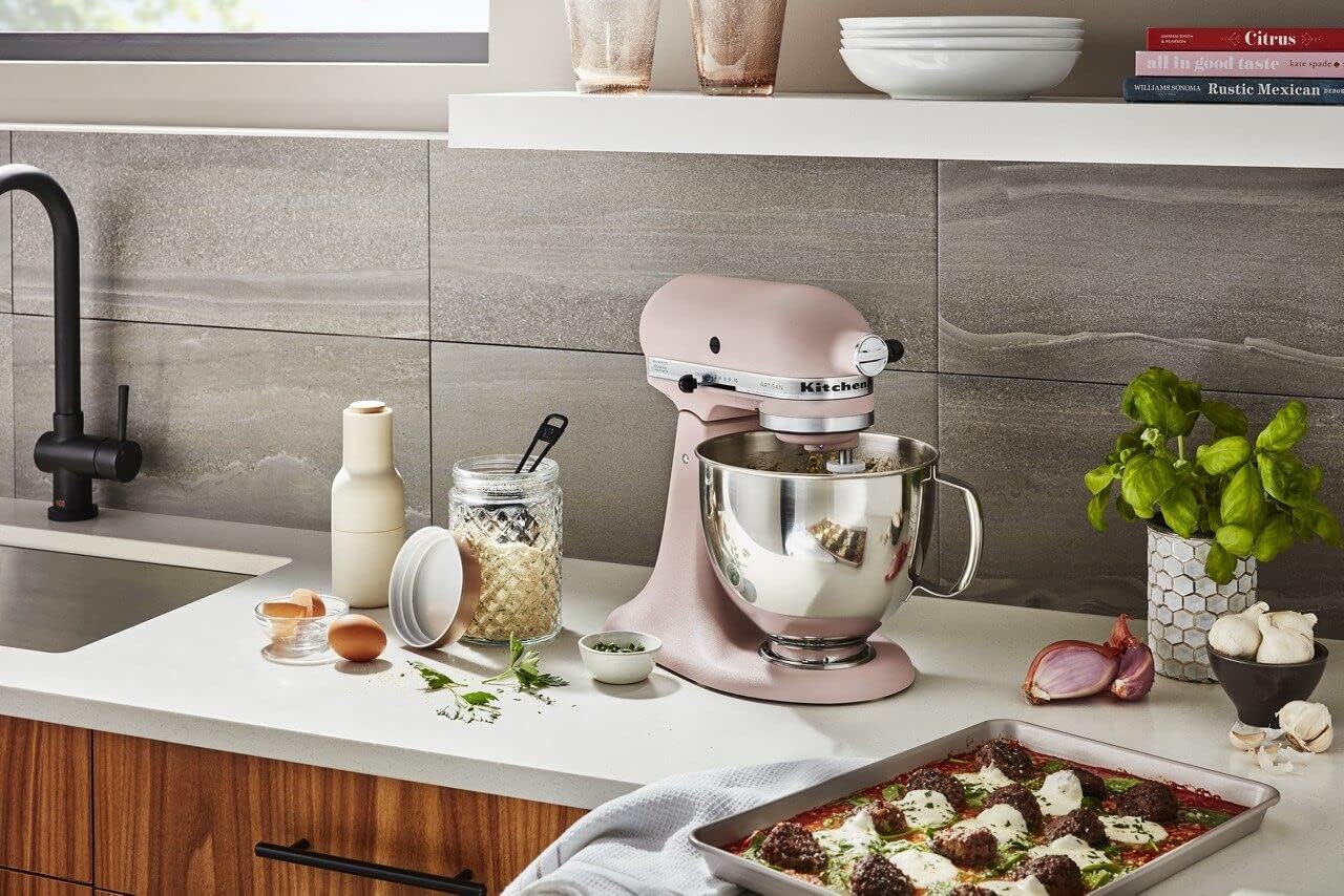 Robot pâtissier KitchenAid Artisan 5 pintes à tête inclinable avec clapet anti-retour