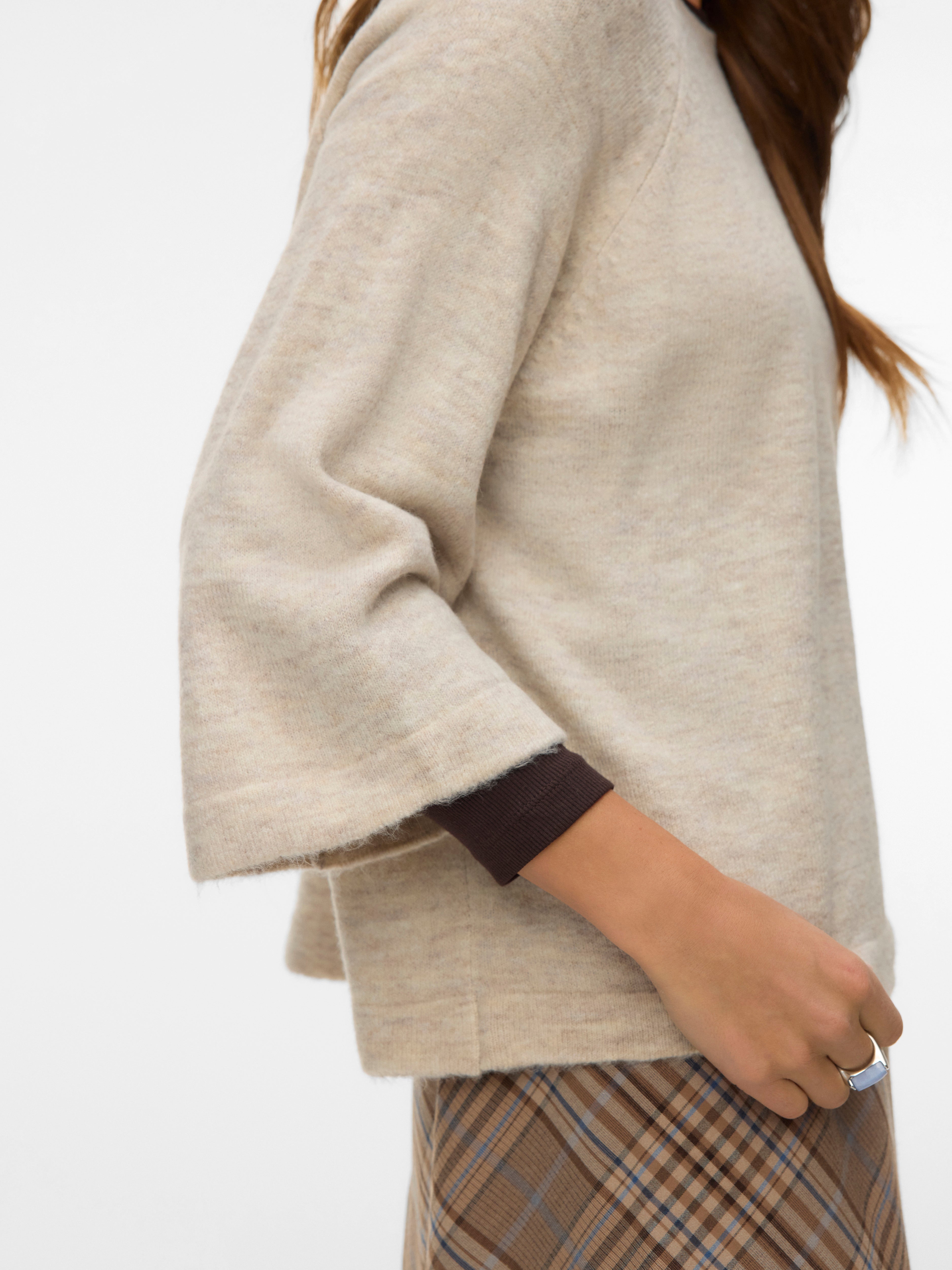 VERO MODA® VMLEFILE Knitted pullover