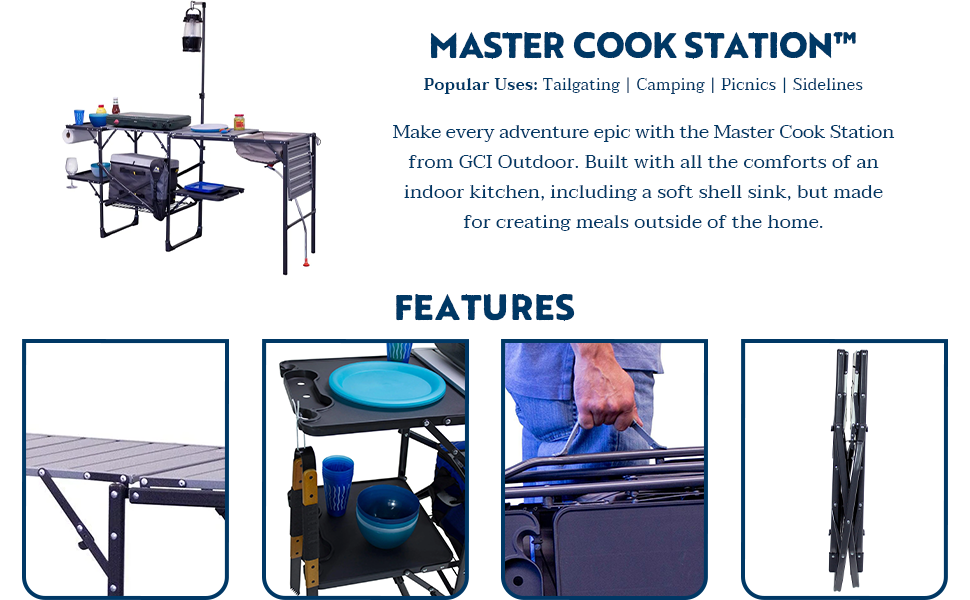 Compact Camp Table Info