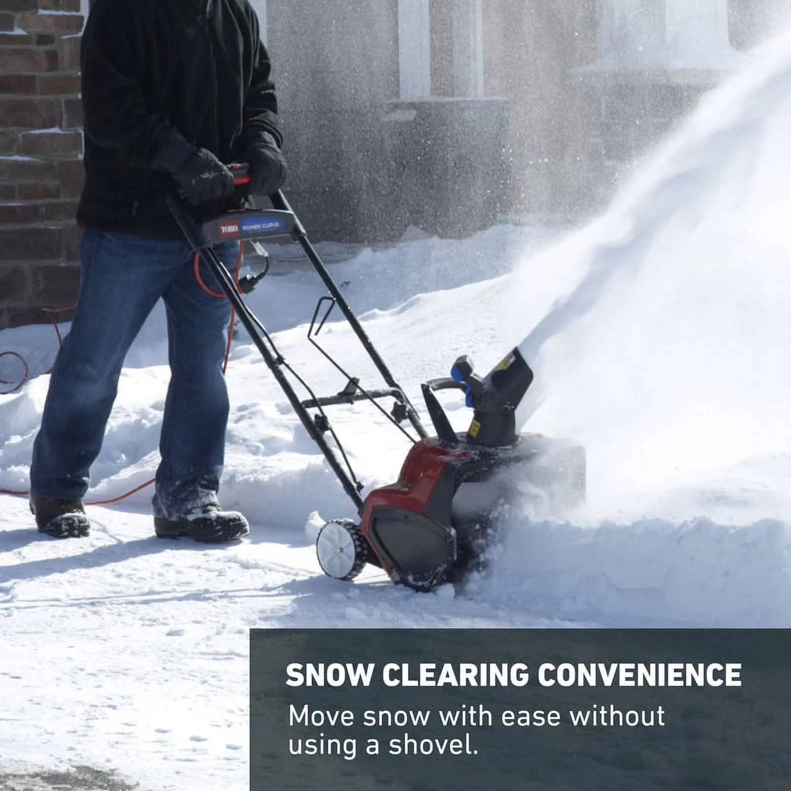 Toro Power Curve 18 in W Single Stage Corded Electric Start Electric Snow Blower Image 2