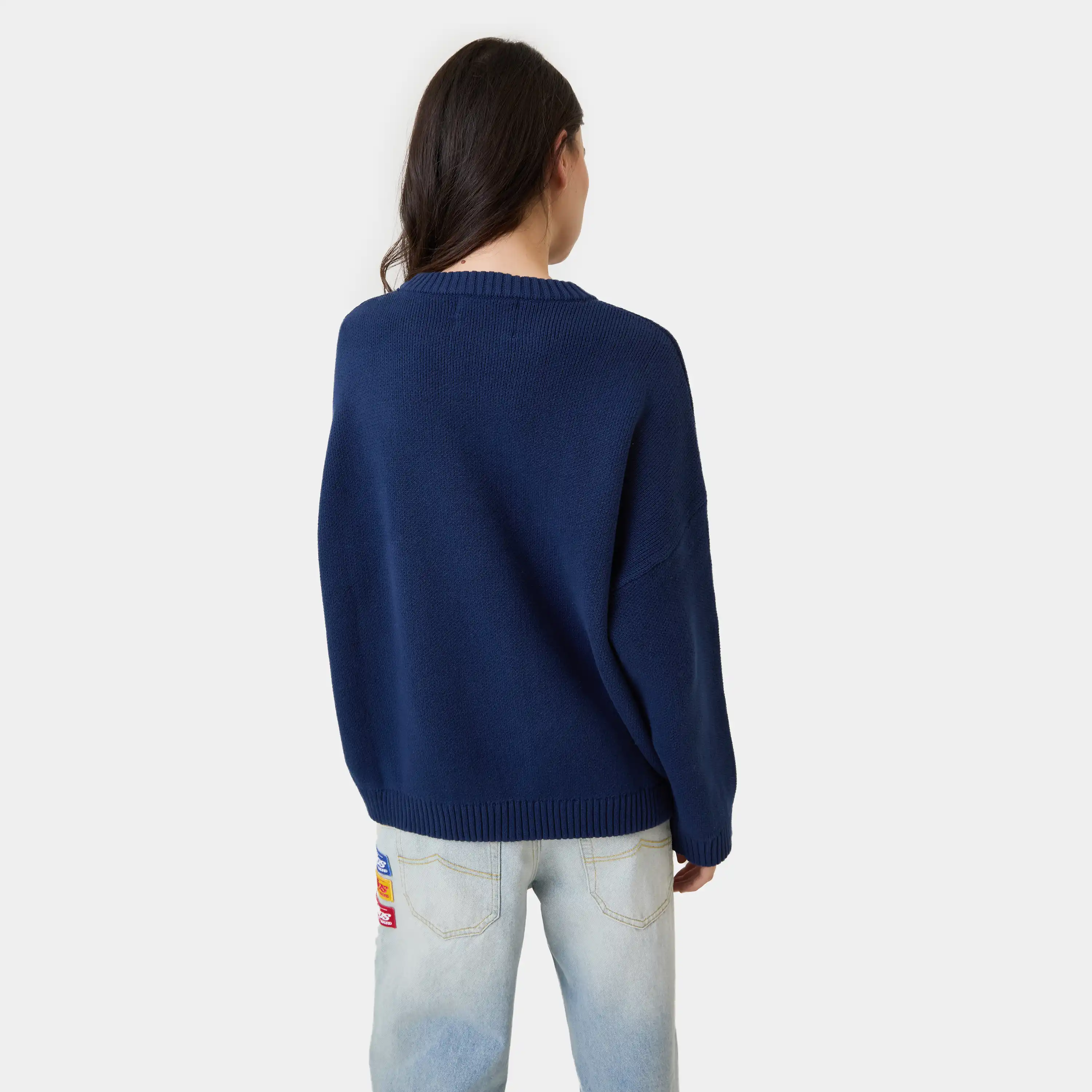 Master Indigo Knit Sweater