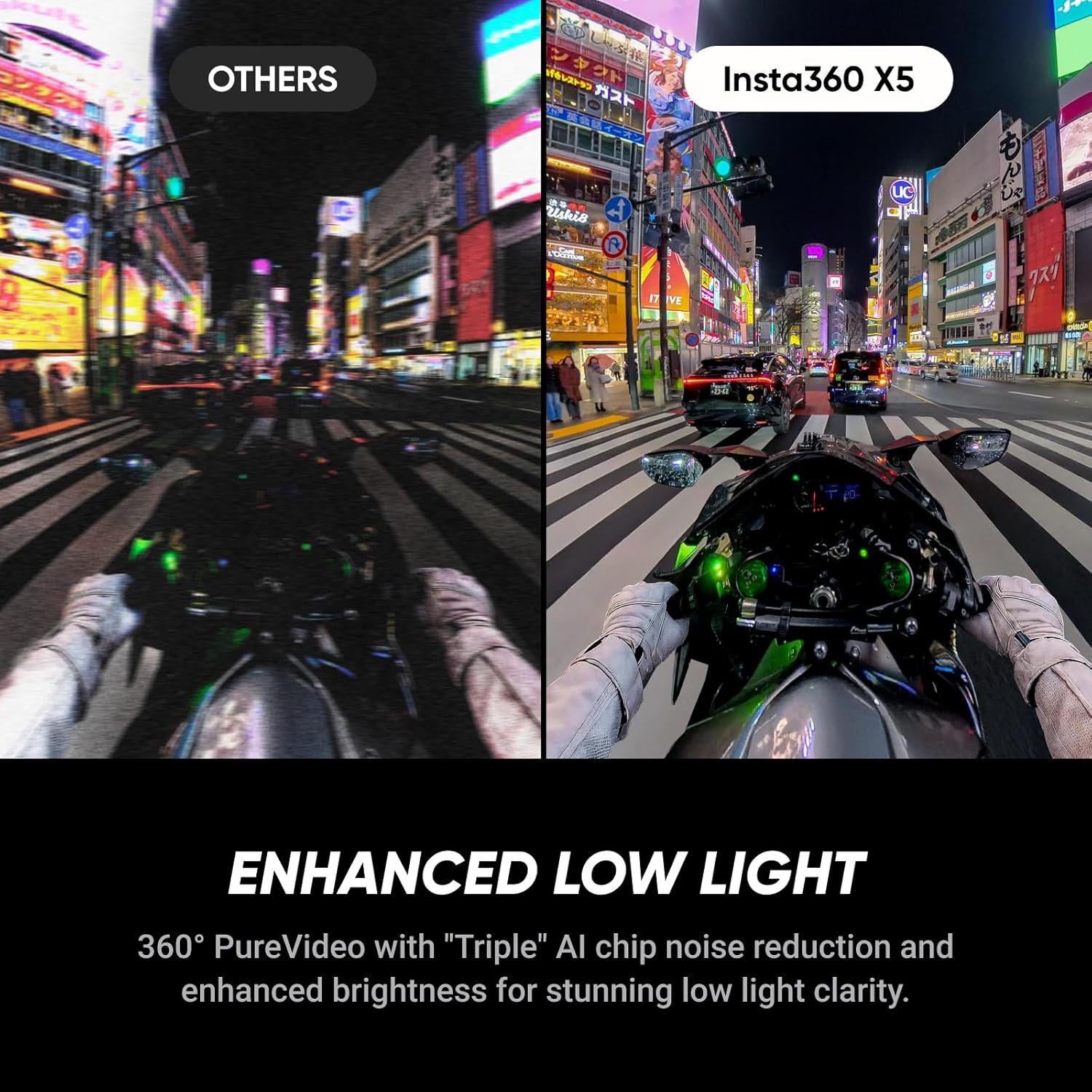 Insta360 X5 Essentials Bundle - Waterproof 8K 360° Action Camera  Leading Low Light  Invisible Selfie Stick Effect  Rugged and Replaceable Lens  3-Hour Battery  Built-in Wind Guard  Stabilization