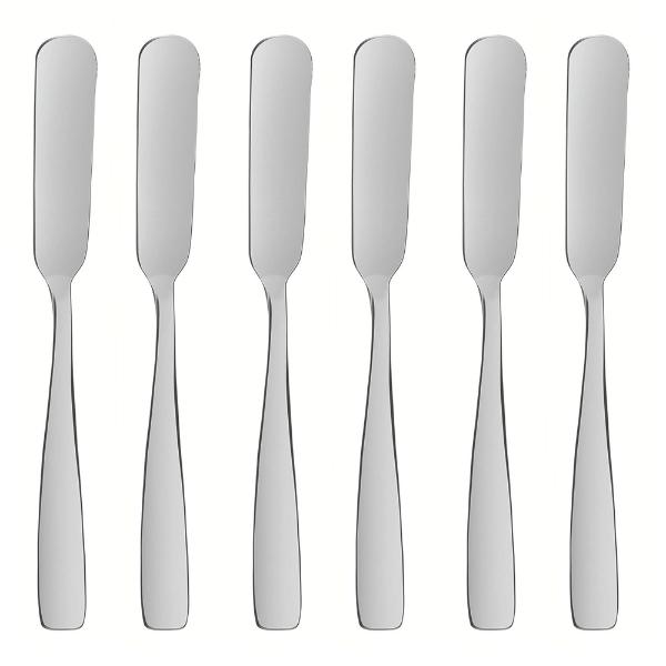 Essentials smørekniv 6 stk blank