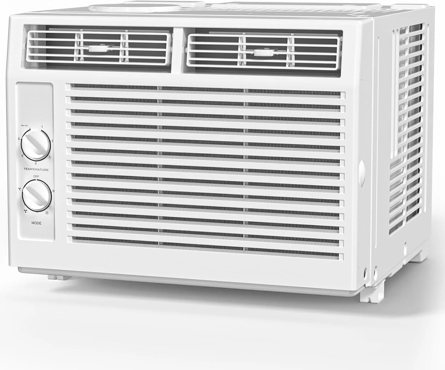 Climatiseur de fenêtre Antarctic Star 12 000 BTU en forme de U, refroidit jusqu'à 550 pi² avec 6 modes, minuterie 24 h, climatiseur de fenêtre ultra silencieux