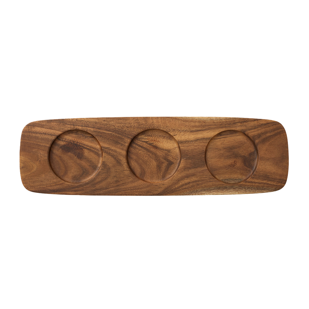 Artesano Tray - Brown, acacia wood