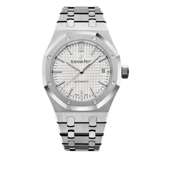 【Super Clone】Audemars Piguet Royal Oak Selfwinding Silver dial, 37mm 15450ST.OO.1256ST.01