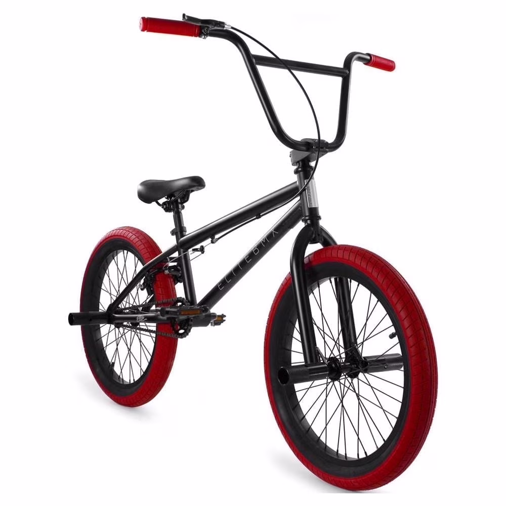 BMX Bicycle 20” Freestyle Bike Stealth Blue Purple Ideal for Ages 7 to 18 Years(20.5 in/Blue Purple) - Image 9