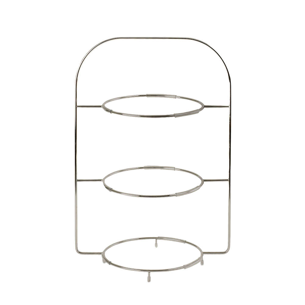 Anmut 3 Tier Stand - Stainless steel, 11.9'' x 7.7'', stainless steel