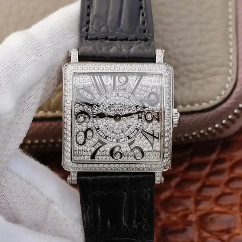 Franck Muller Master Square Ladies 6002 M QZ D GF Factory Diamond Dial