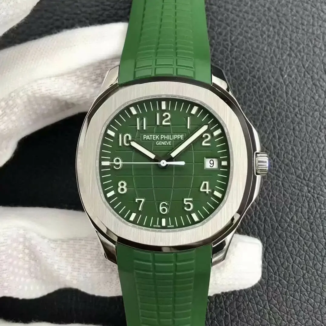 Patek Philippe Aquanaut 5168G 3K Factory Green Strap