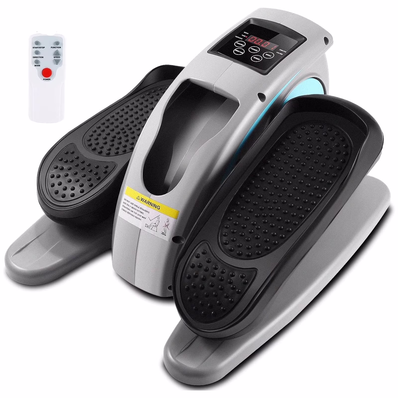 Under Desk Elliptical, Electric Seated Foot Leg Pedal Exerciser While Sitting for Seniors(Type-A Black) - Image 9