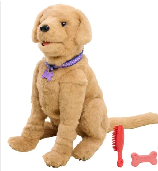 Furreal Biscuit My Lovin Pup - 22 in - Responds to Voice Commands - Animatromic Motion Activated Life Size