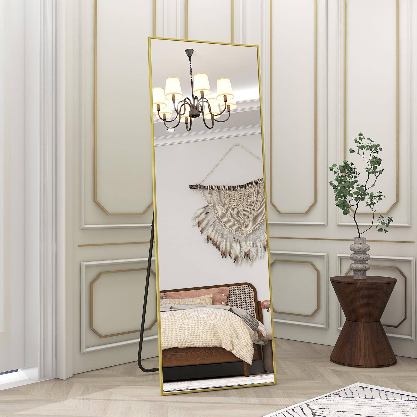 Beautypeak Gold Full Length Mirror, 58