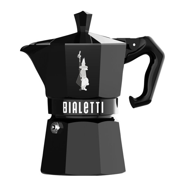 Exclusive espressokanne 3 kopper13 cl svart